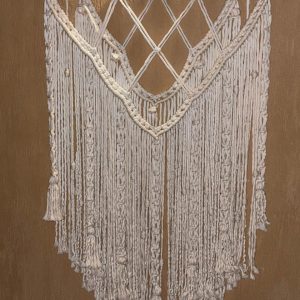 Off-White Hanging Macrame