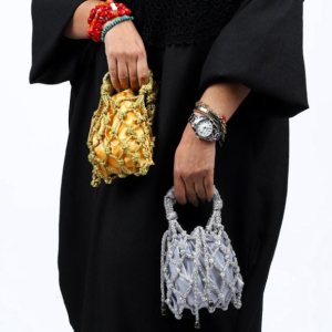 Alternative view of Macrame Minibag