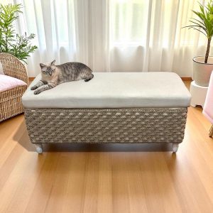 Handmade Crochet Storage Banquette